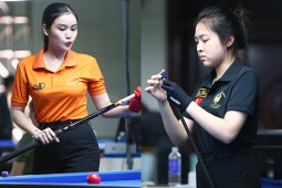 Dàn hot girl bi-a Việt Nam đọ sắc giải quốc gia, ngỡ ngàng với nhà vô địch