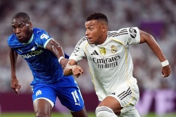 Bóng đá - Video bóng đá Real Madrid - Marseille: Người hùng Mbappe, nghẹt thở thẻ đỏ &amp; phạt đền (Cúp C1)