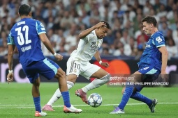 Bóng đá - Trực tiếp bóng đá Real Madrid - Marseille: Bảo toàn cách biệt mong manh (Cúp C1) (Hết giờ)
