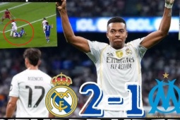 Bóng đá - Tranh cãi nảy lửa Real hạ đội Greenwood ở Cúp C1 nhờ quả penalty tưởng tượng