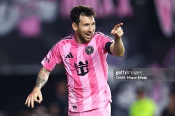 Messi thiết lập kỷ lục mới ở MLS, Inter Miami sáng cửa đua ngôi số 1 BXH