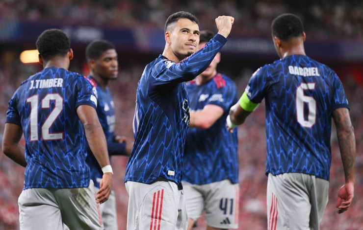 Martinelli tỏa sáng cho Arsenal chỉ 36 giây sau khi&nbsp;vào sân thay người
