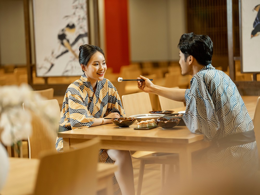 Gói ưu đãi Izumi đang áp dụng chỉ từ 980.000 đồng/người