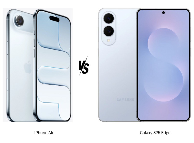 So sánh iPhone Air và Galaxy S25 Edge: Cuộc chiến smartphone siêu mỏng 2025 - 1