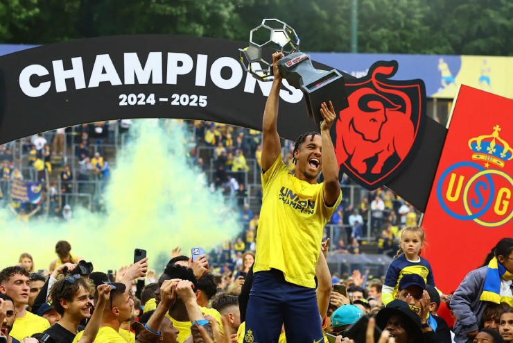 Union SG trở lại đỉnh cao bóng đá Bỉ chỉ sau 4 năm