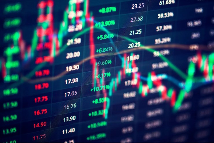 VN-Index giảm mạnh gần 10 điểm. Ảnh minh họa