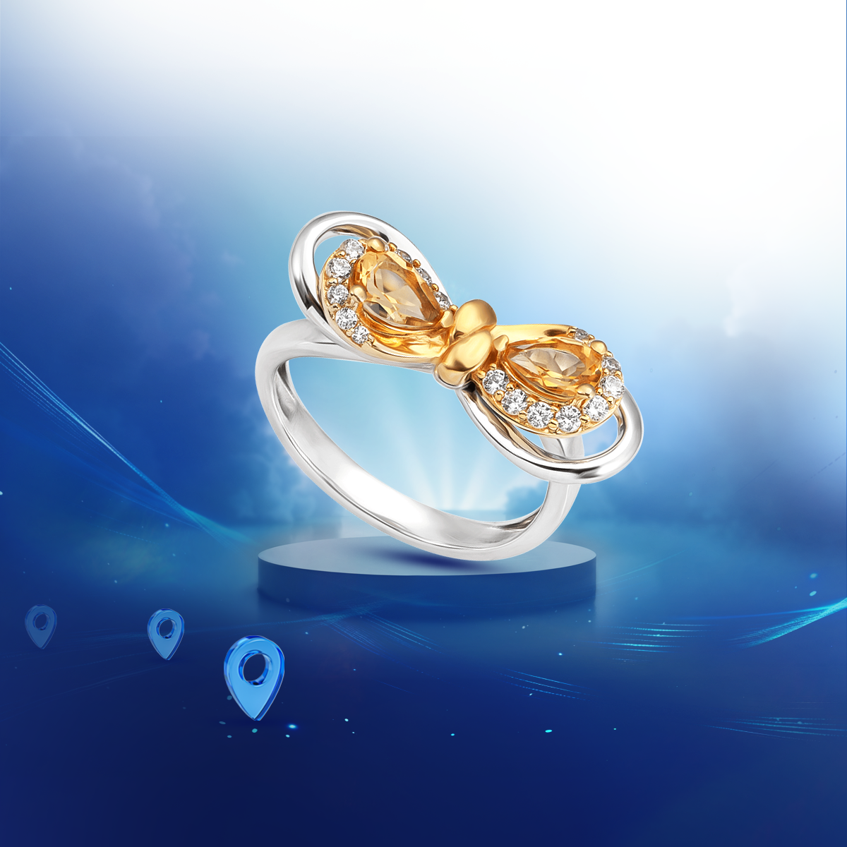 Các thiết kế trang sức PNJ đồng hành cùng bạn trên hành trình làm đẹp thông minh. Ảnh: PNJ