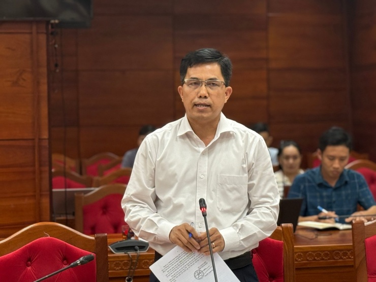 Ông Nguyễn Xuân Đá - Phó Giám đốc Sở Giáo dục và Đào tạo tỉnh Đắk Lắk thông tin