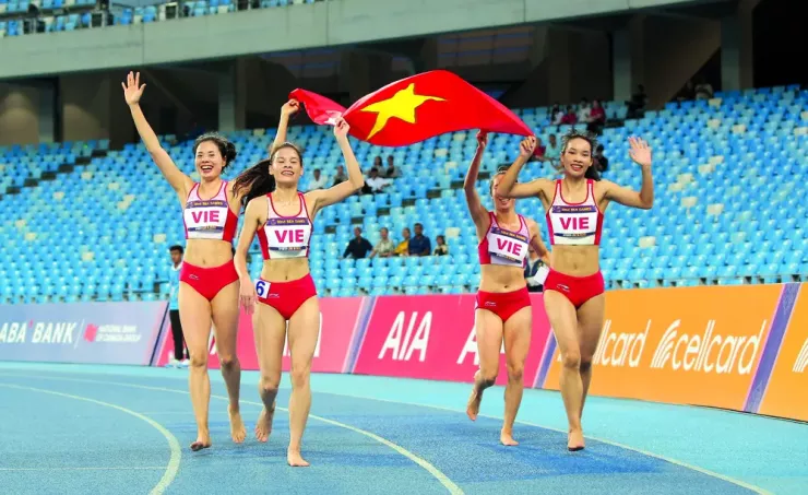 Thể thao Việt Nam nhiều năm dẫn đầu SEA Games và đặc biệt là điền kinh, giờ sẽ tính đến phát triển ở khu vực và thế giới. Ảnh: ANH PHƯƠNG