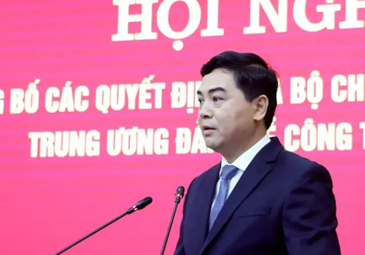 Ông Nguyễn Hoài Anh, Ủy viên Dự khuyết BCH Trung ương Đảng; tân Chủ tịch UBND tỉnh Thanh Hóa. Ảnh ĐẶNG TRUNG.