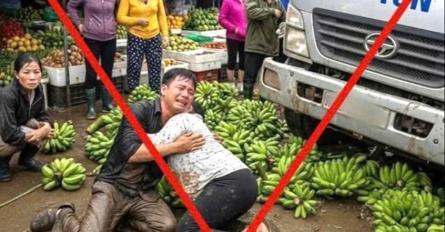 Vụ xe tải lao vào chợ: Công an cảnh báo hình ản...