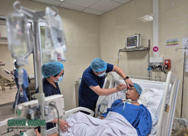 Các bác sĩ đã kích hoạt hệ thống báo động toàn viện giành giật sự sống cho bệnh nhân.