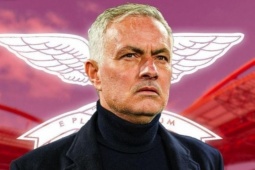 Benfica "sập" trang chủ vì công bố HLV Mourinho, đấu Chelsea trận tái xuất Cúp C1