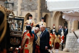 Thế giới - Chùm ảnh: Vua Charles III đón tiếp Tổng thống Trump