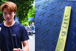 Bạn trẻ - Cuộc sống - Shipper 17 tuổi nhặt được thỏi vàng hơn 2kg, từ chối tiền cảm ơn 3,7 triệu đồng
