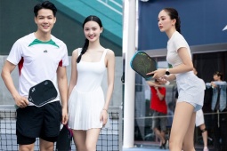 Người đẹp chơi pickleball dễ bị hiểu nhầm, làm gì để tránh ăn mừng "thả thính"?