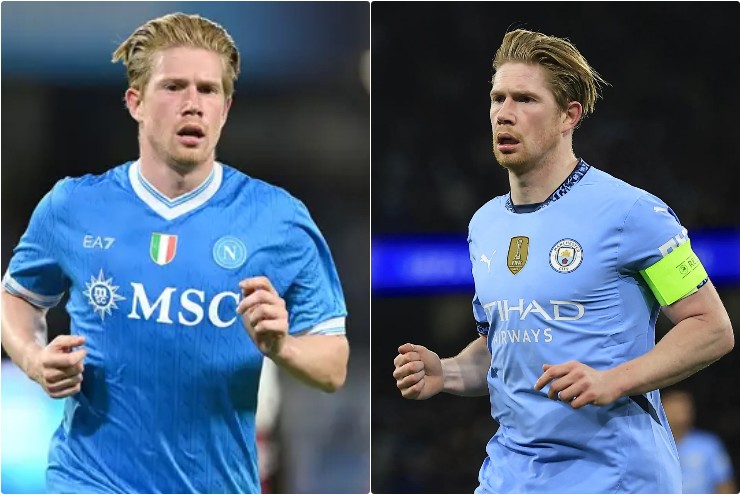 De Bruyne trở lại sân Etihad nhưng trong màu áo Napoli