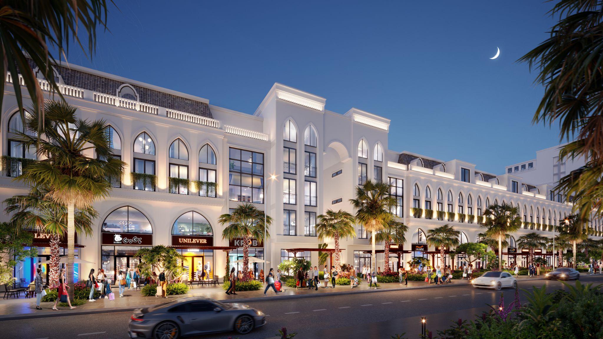 Thiết kế tách biệt công năng giữa các tầng giúp tạo ra dòng tiền đa tầng, giảm rủi ro phụ thuộc vào một hình thức khai thác.