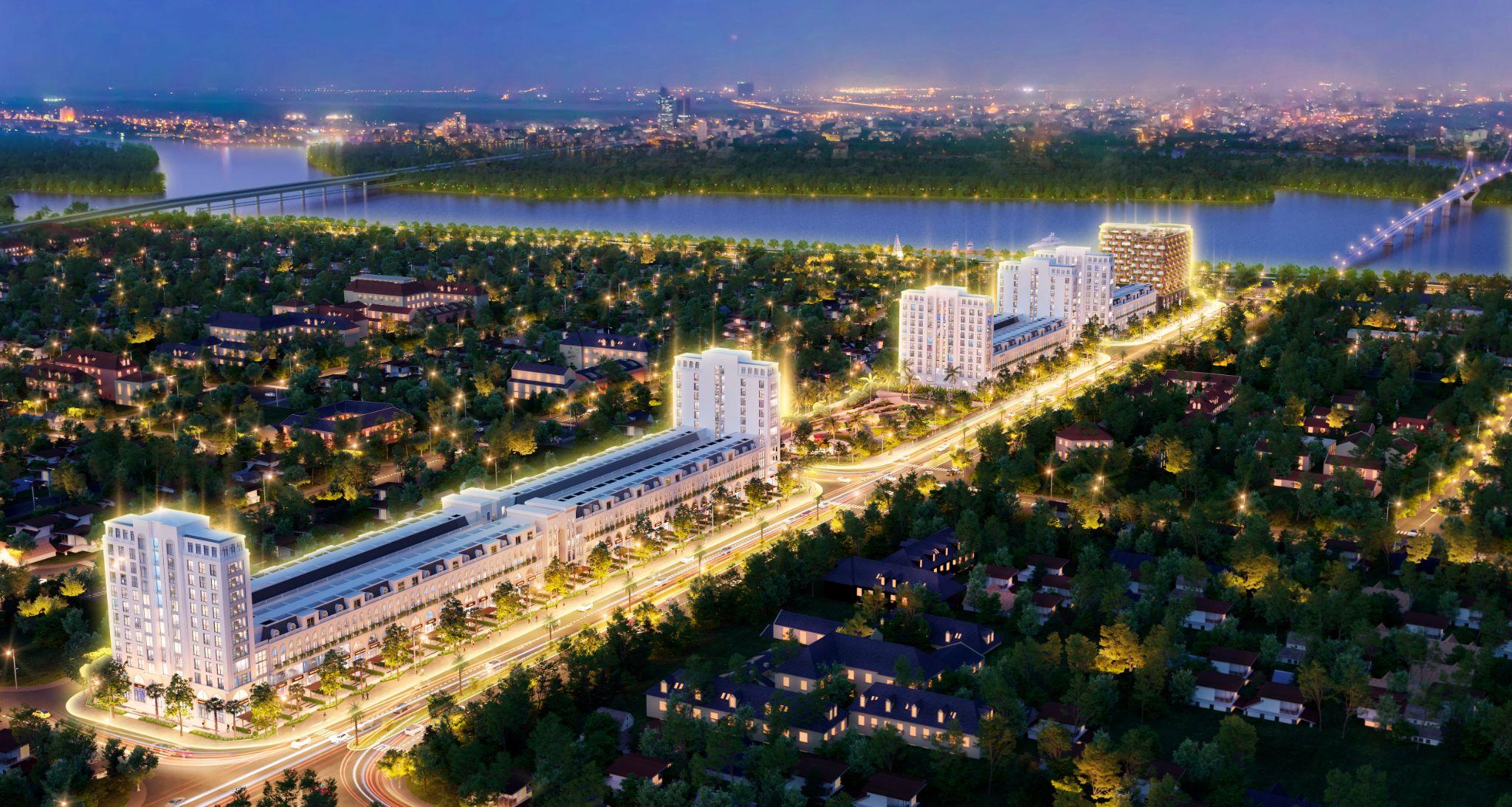 Trực diện trục giao thương Phan Chu Trinh, kết nối toàn vùng, đảm bảo lưu lượng khách hàng dồi dào.