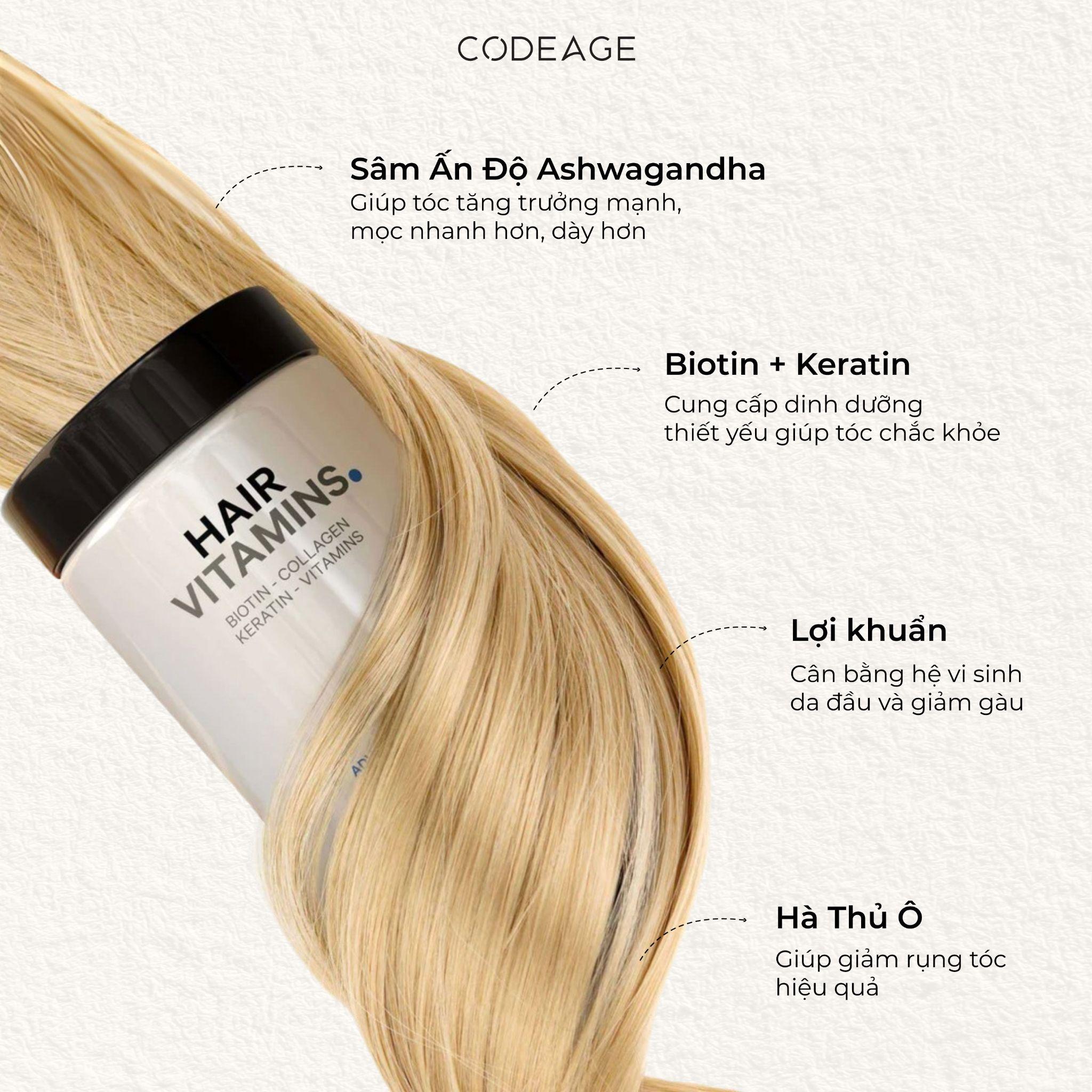 TPBVSK Codeage Hair - Giải pháp khoa học cho mái tóc chắc khỏe từ gốc đến ngọn - 2