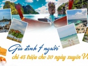 Gia đình 4 người chi 45 triệu cho 30 ngày xuyên Việt 'tự do tự lo'