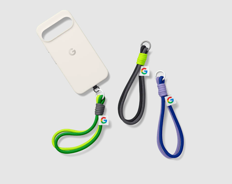 Dây đeo Rope Wristlet của Google.