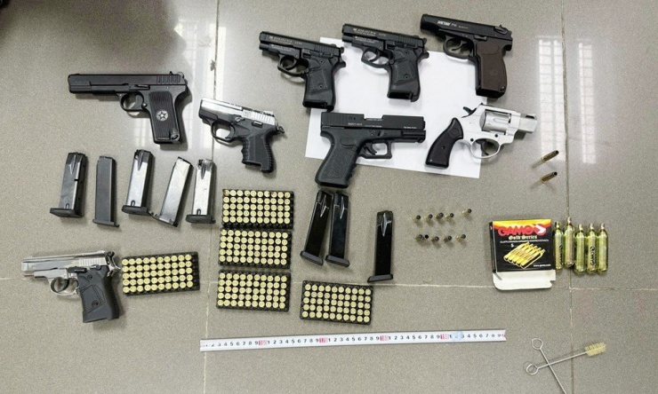 Tang vật vụ án.