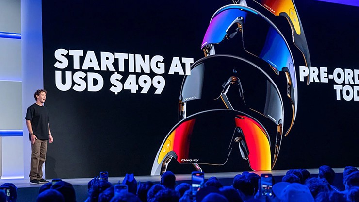 Kính Oakley Meta Vanguard được bán với giá từ 499 USD.