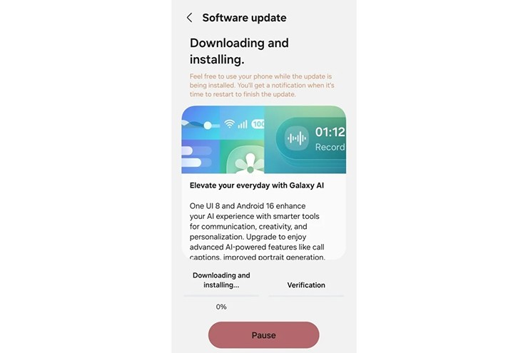 Việc cập nhật One UI 8 sẽ cải thiện trải nghiệm người dùng một cách đáng kể.