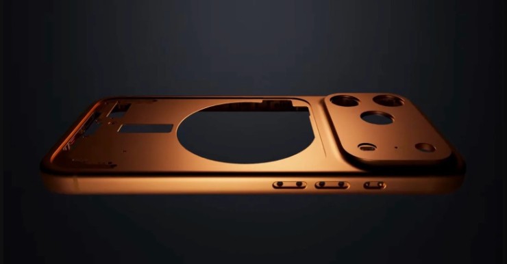 iPhone 17 Pro có thiết kế nguyên khối nhôm mới.