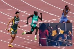Usain Bolt há hốc mồm vì "ông cháu" 17 tuổi chạy nhanh hơn cả mình