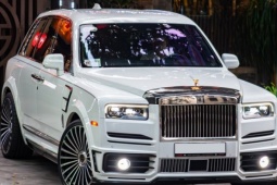 Rolls-Royce độc nhất Việt Nam của đại gia Hà Nội thay logo tốn hơn nửa tỷ đồng