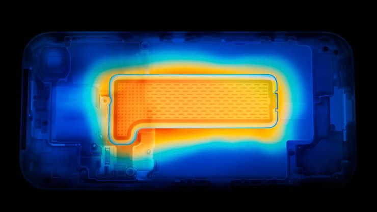 Thiết kế tản nhiệt mới đáng chú ý của iPhone 17 Pro.