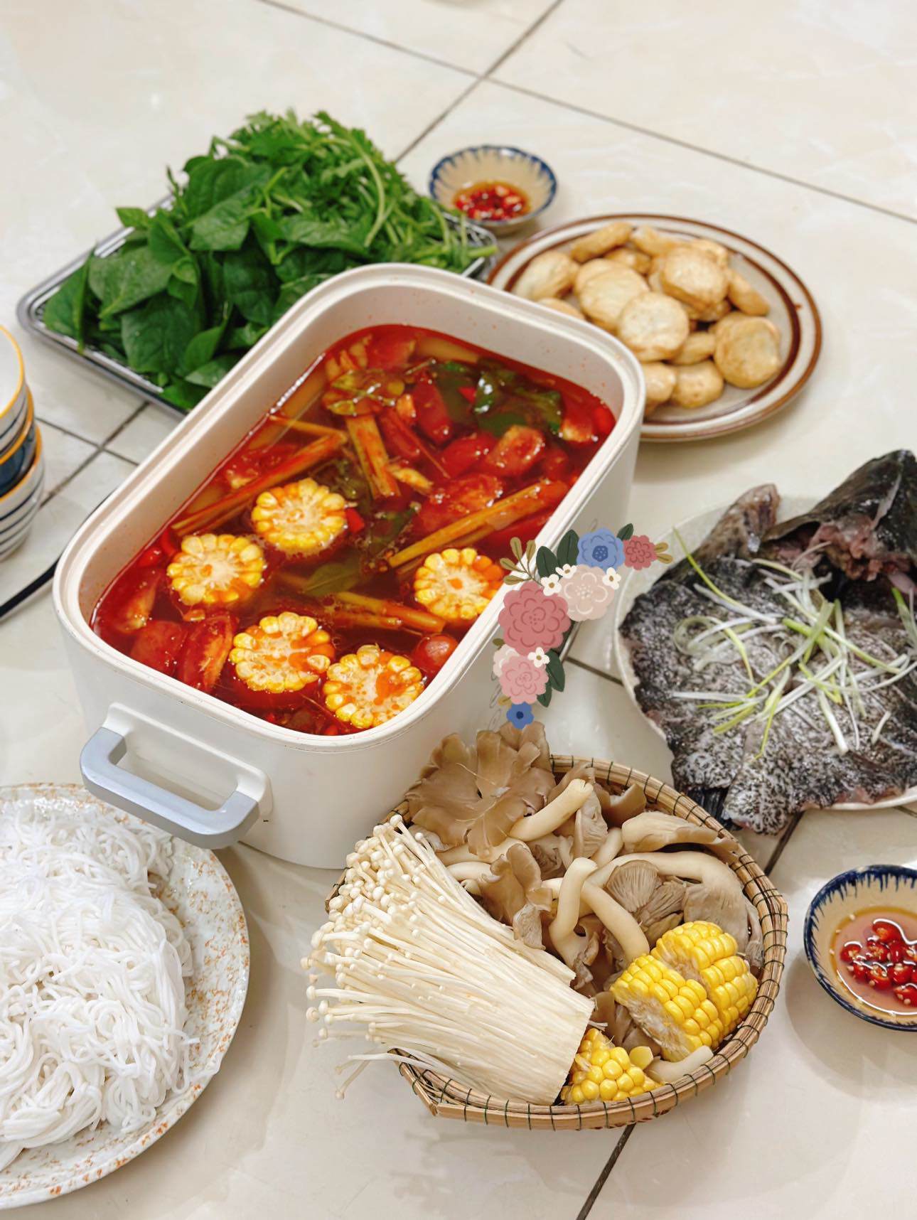 Cuối tuần làm lẩu cá mú đãi cả nhà, đảm bảo ai cũng thích mê - 1