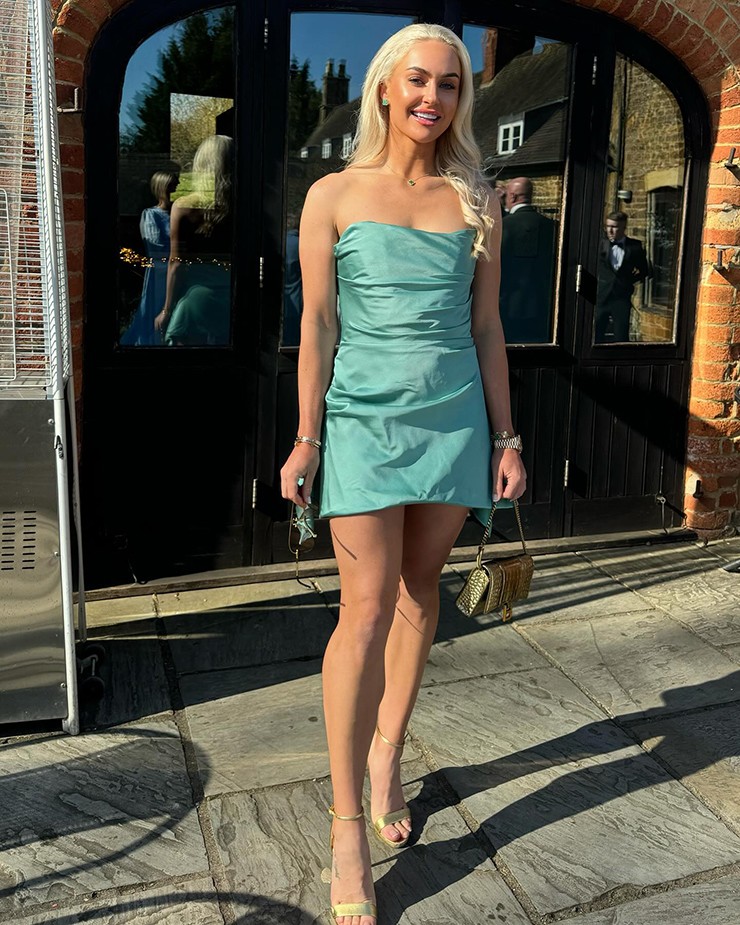 The beauty of the female golfer attending the state banquet with President Trump causes a storm on social networks - 9