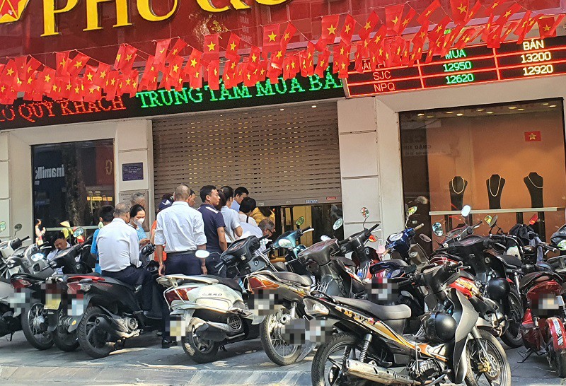 Giá vàng miếng SJC được giữ nguyên so với phiên ngày 18/9.