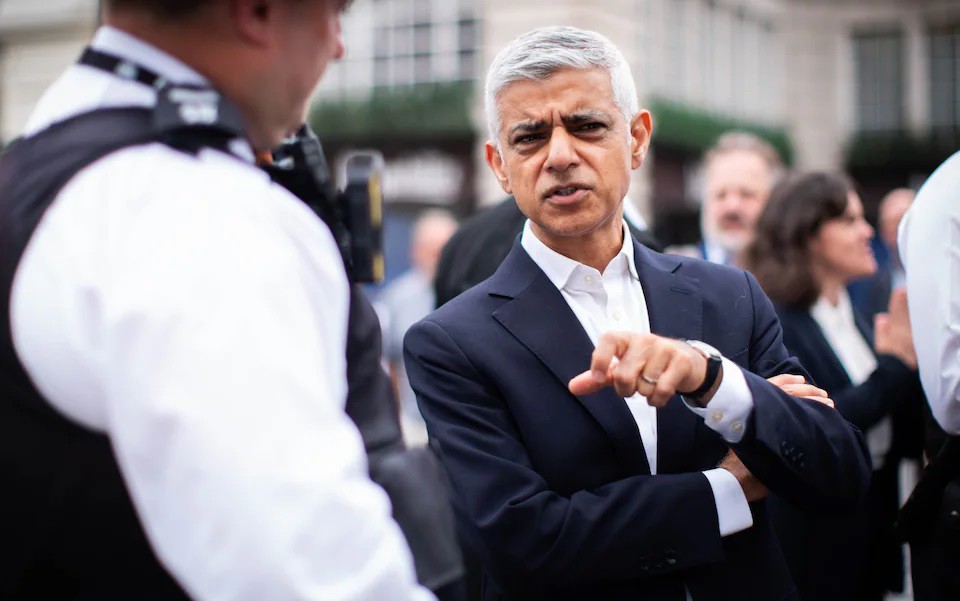 Thị trưởng London Sadiq Khan từng công khai chỉ trích ông Trump (ảnh: James Manning/PA)
