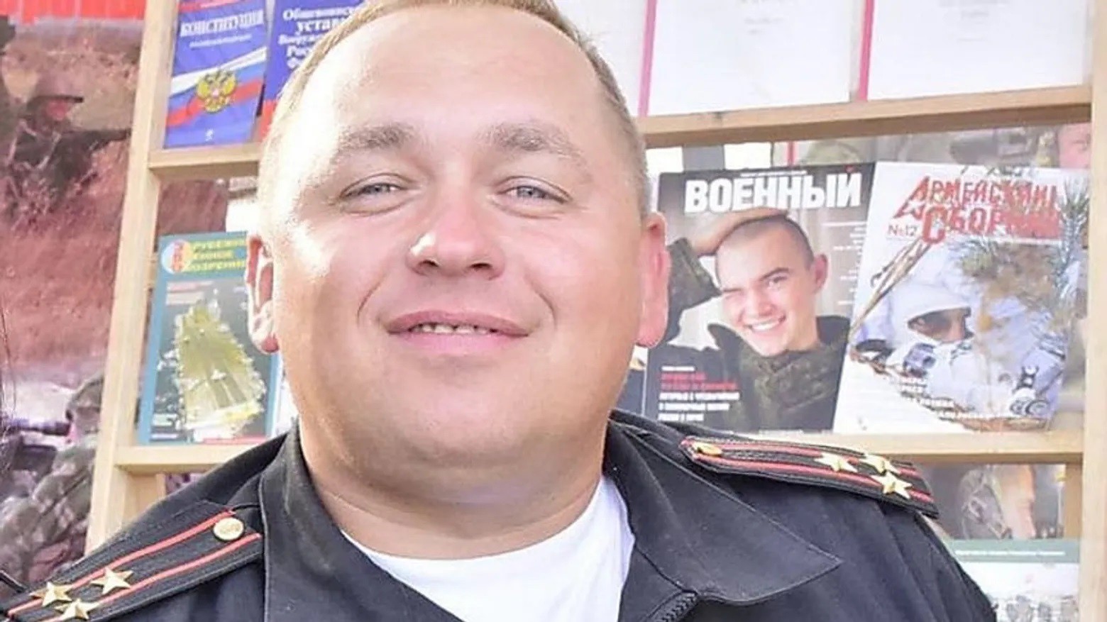 Ông Serhii Storozhenko – người được cho là đang chỉ huy các cuộc tấn công của quân đội Nga vào Kupyansk (ảnh: LIGA)