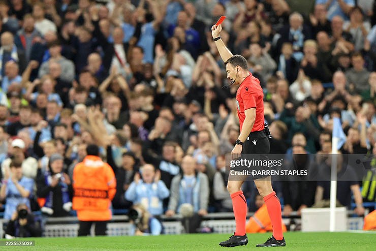 Tình huống hot đại chiến Man City - Napoli: Thẻ đỏ oan nghiệt, cay đắng De Bruyne - 8