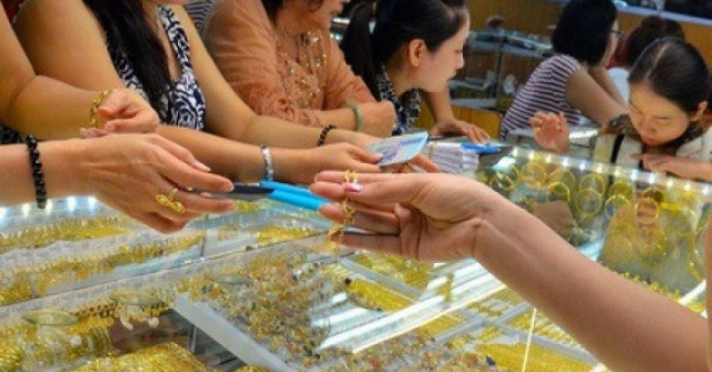 Sáng 19-9, giá vàng nhẫn trơn tiếp tục giảm