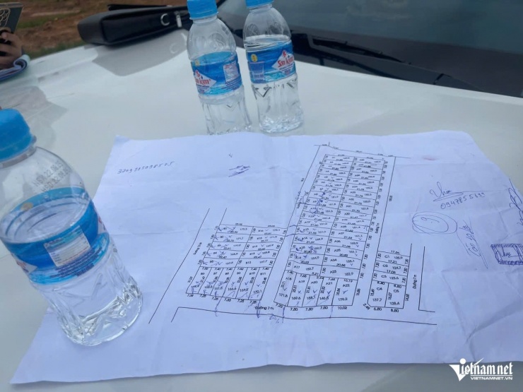 Khu đất chưa có đường nhưng 