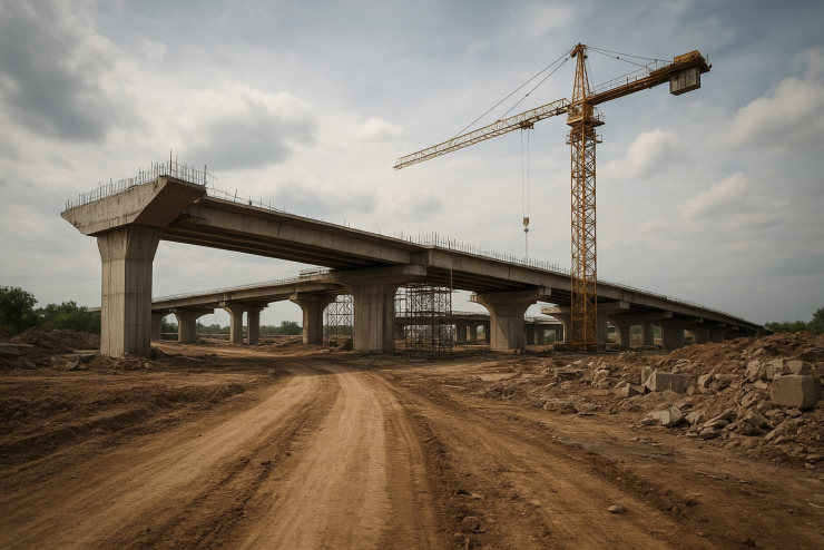 Việc chậm giải ngân các dự án của Bộ Xây dựng được xác định do một số nguyên nhân cốt lõi. Ảnh minh họa: AI.