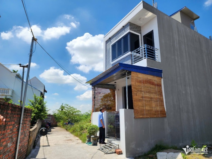 Ngôi nhà 2 tầng được xây dựng trên đất của người khác tại Hải Phòng.