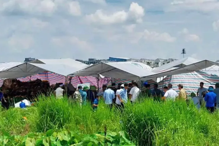 Khu vực xảy ra vụ việc. Ảnh: CTV