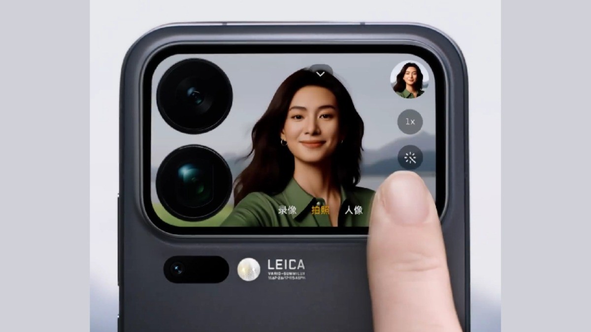 Khả năng chụp selfie bằng camera sau với màn hình Magic Black Screen của Xiaomi 17 Pro