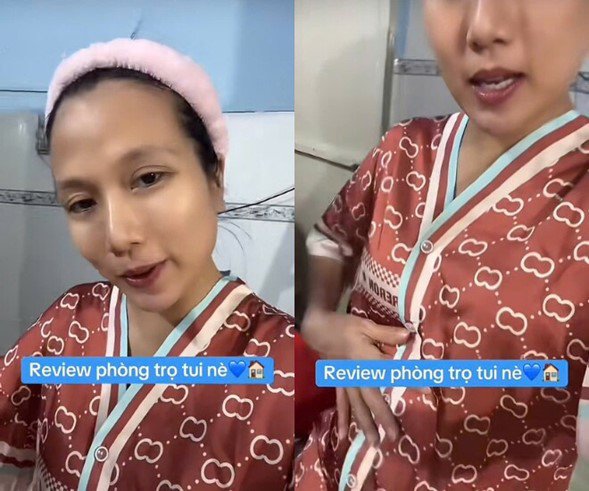 Nữ diễn viên cho biết đã chuyển ra ở trọ, đang mang thai gần 5 tháng.