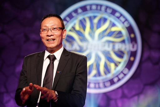 Nam Mc với hình ảnh quen thuộc trong "Ai là triệu phú"