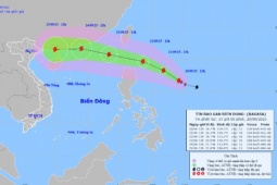 Bão Rasaga giật cấp 17, gây sóng biển cao đến 10m