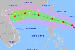Bão Ragasa đã mạnh lên cấp 13, hướng về vịnh Bắc Bộ
