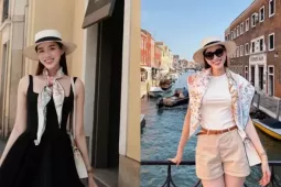 Thời trang - Phong cách thăng hạng của Hoa hậu Đỗ Thị Hà trong chuyến du lịch châu Âu